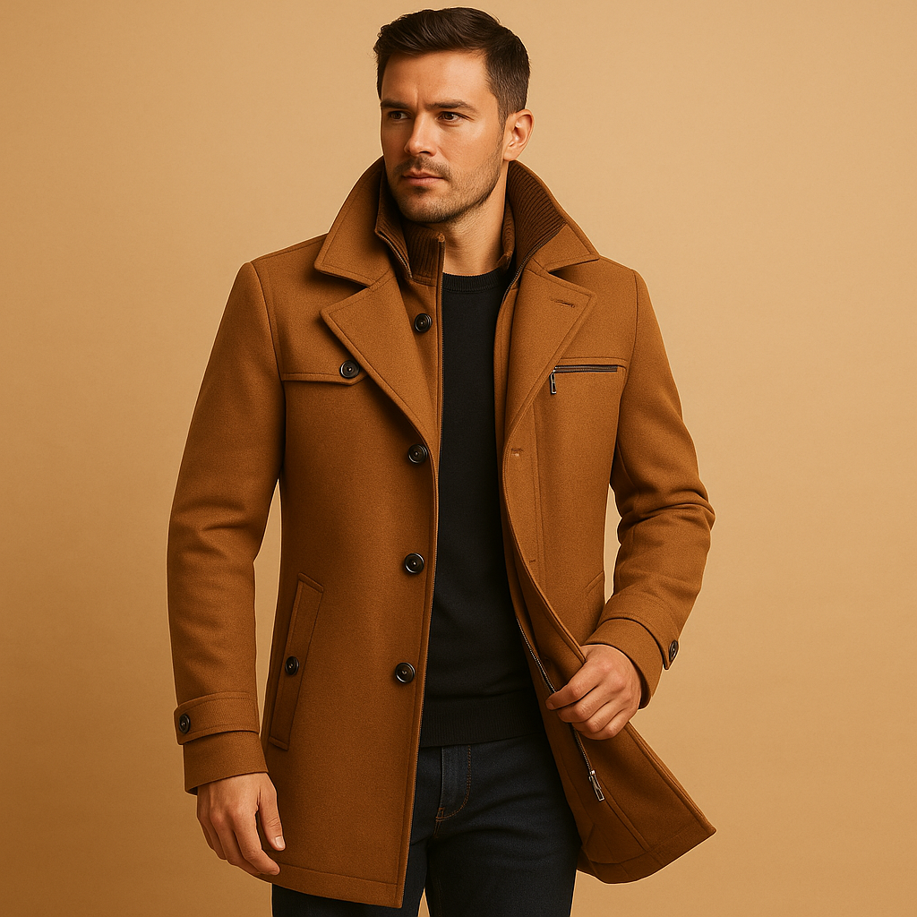 Herren Winterjacke Wasserdicht Verstellbare Bündchen