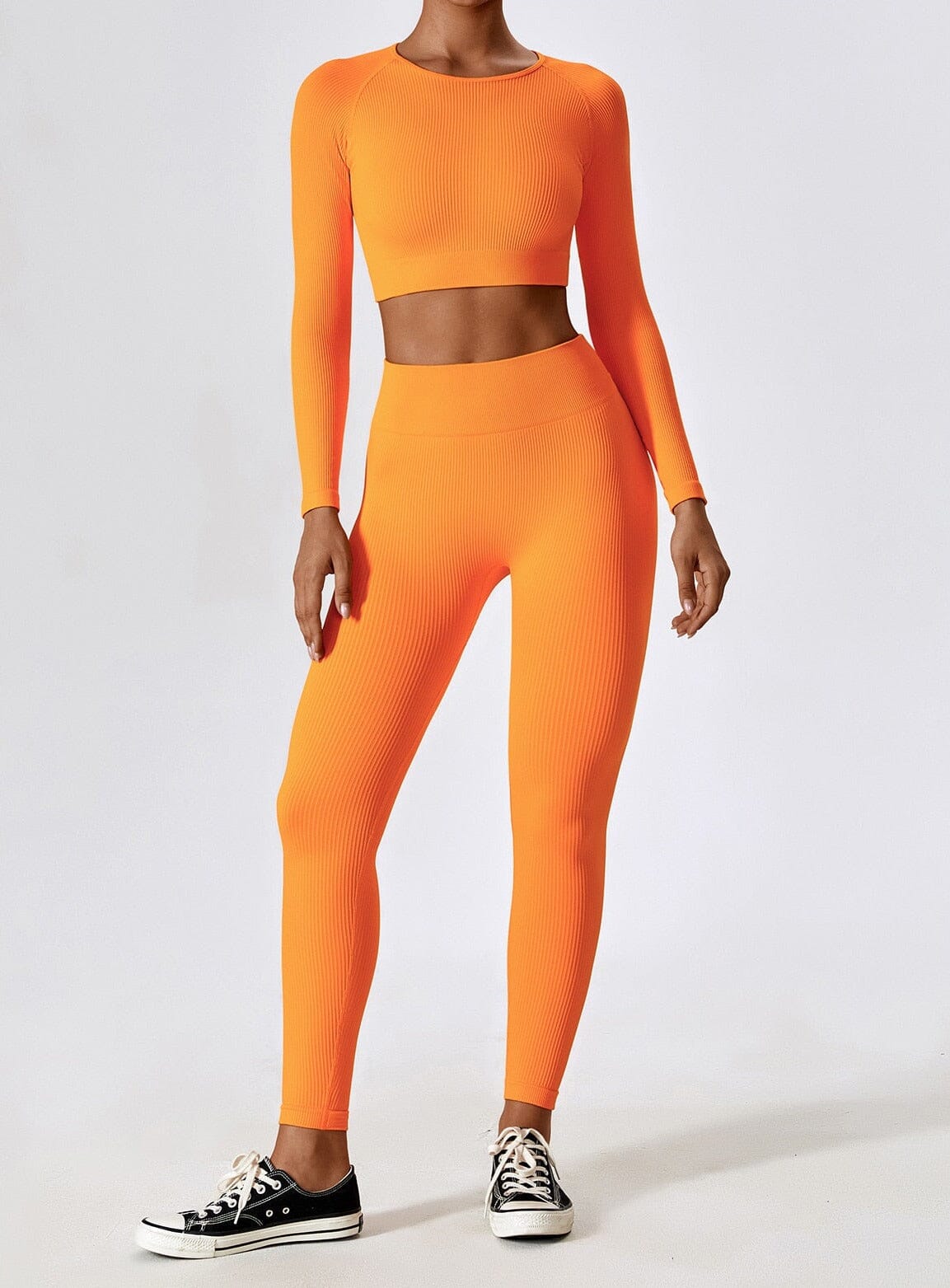 Zahara Damen Nahtloses Zweiteiliges Sport-Outfit