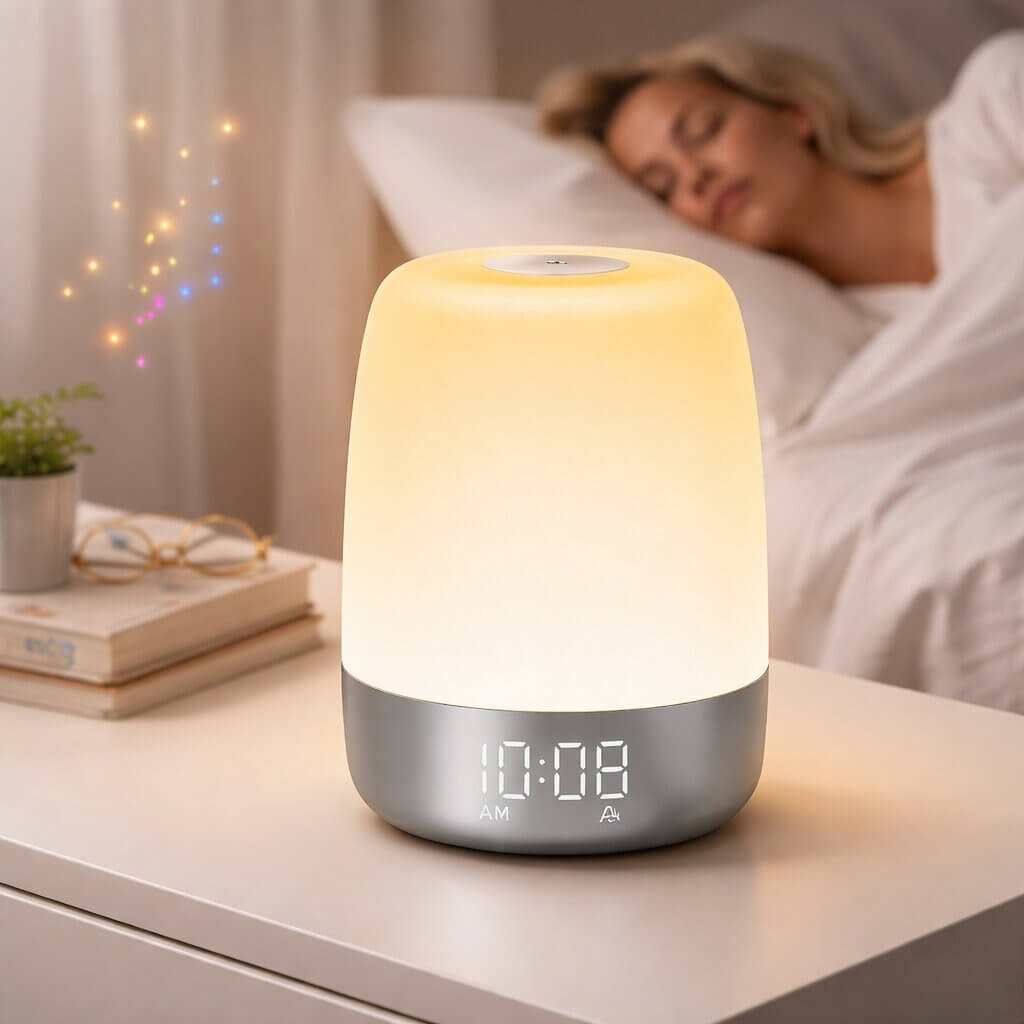 Tageslicht Wecker Lichttherapie Lampe - Norvielle