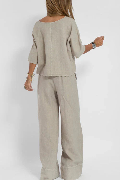 Norvielle Damen Baumwoll Set Komfort