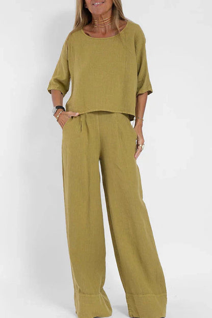 Norvielle Damen Baumwoll Set Komfort