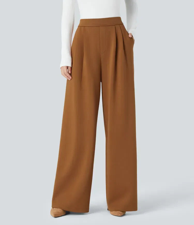 Damen High-Waist-Hose Klassisch