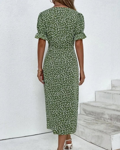 Norvielle Damenkleid Mit Knöpfen