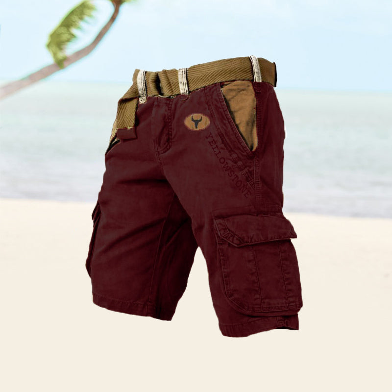 Herren Cargo Shorts Mehrere Taschen Bequem