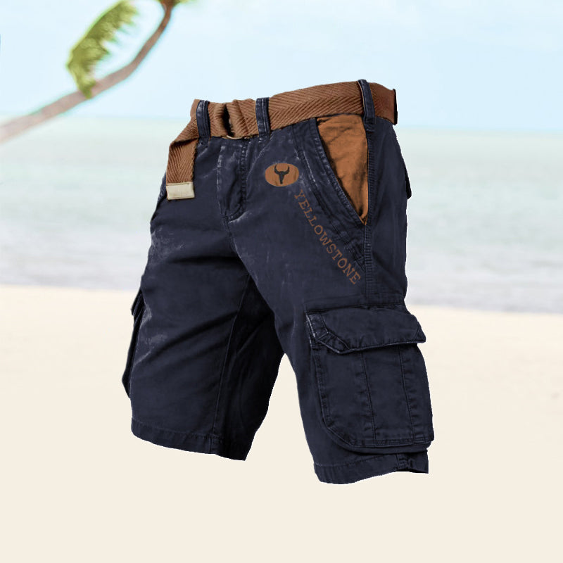 Herren Cargo Shorts Mehrere Taschen Bequem