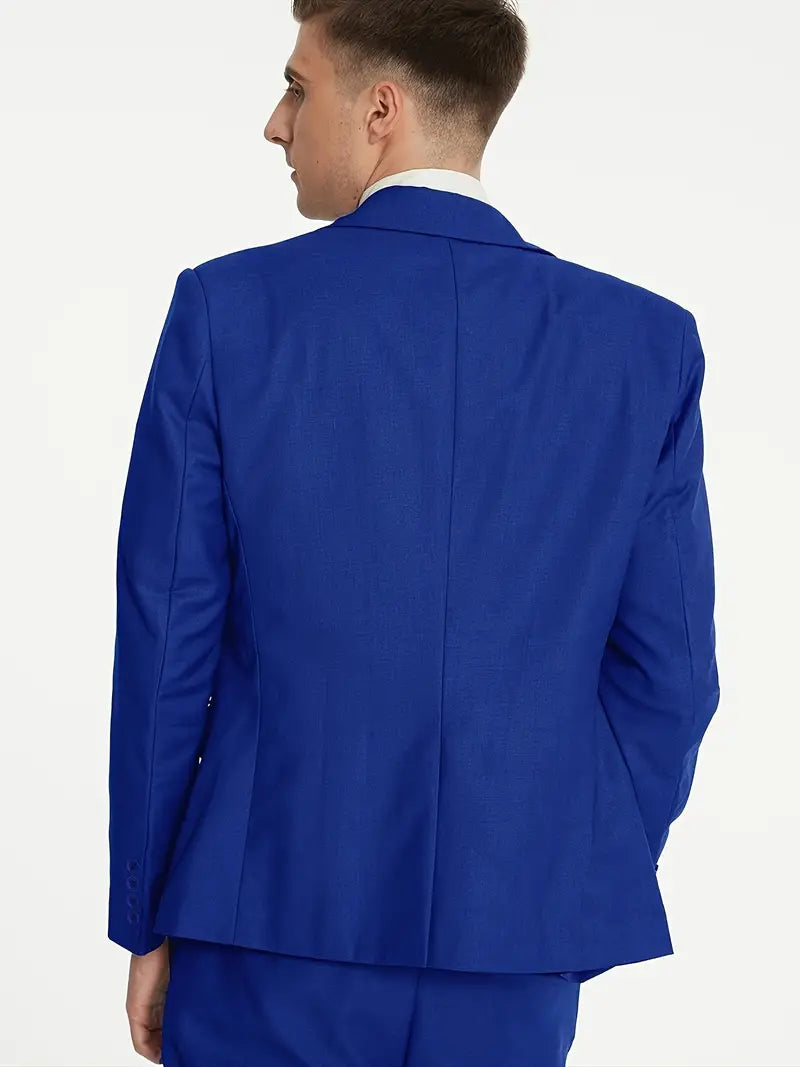 Herren Business-Anzug Blazer, Weste und Hose