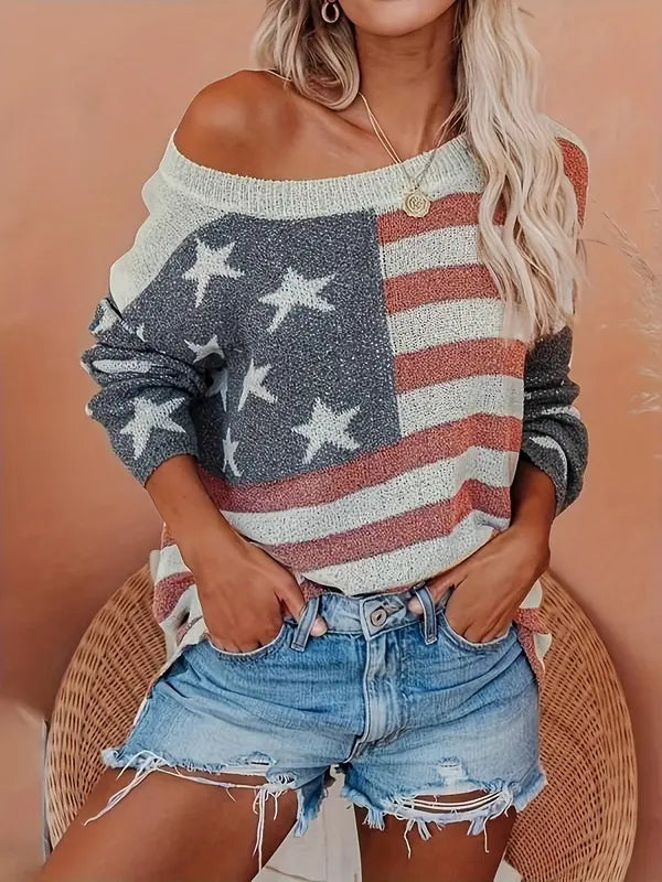Stylischer Damen Sommer Sweatshirt Bequem - Norvielle