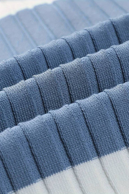 Herren Poloshirt Kurzärmelig Gestreift Sportlich Elegant