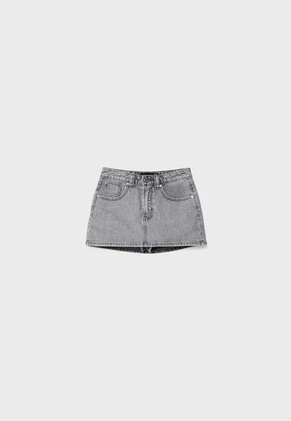 Damen Mini Jeansrock Kurz