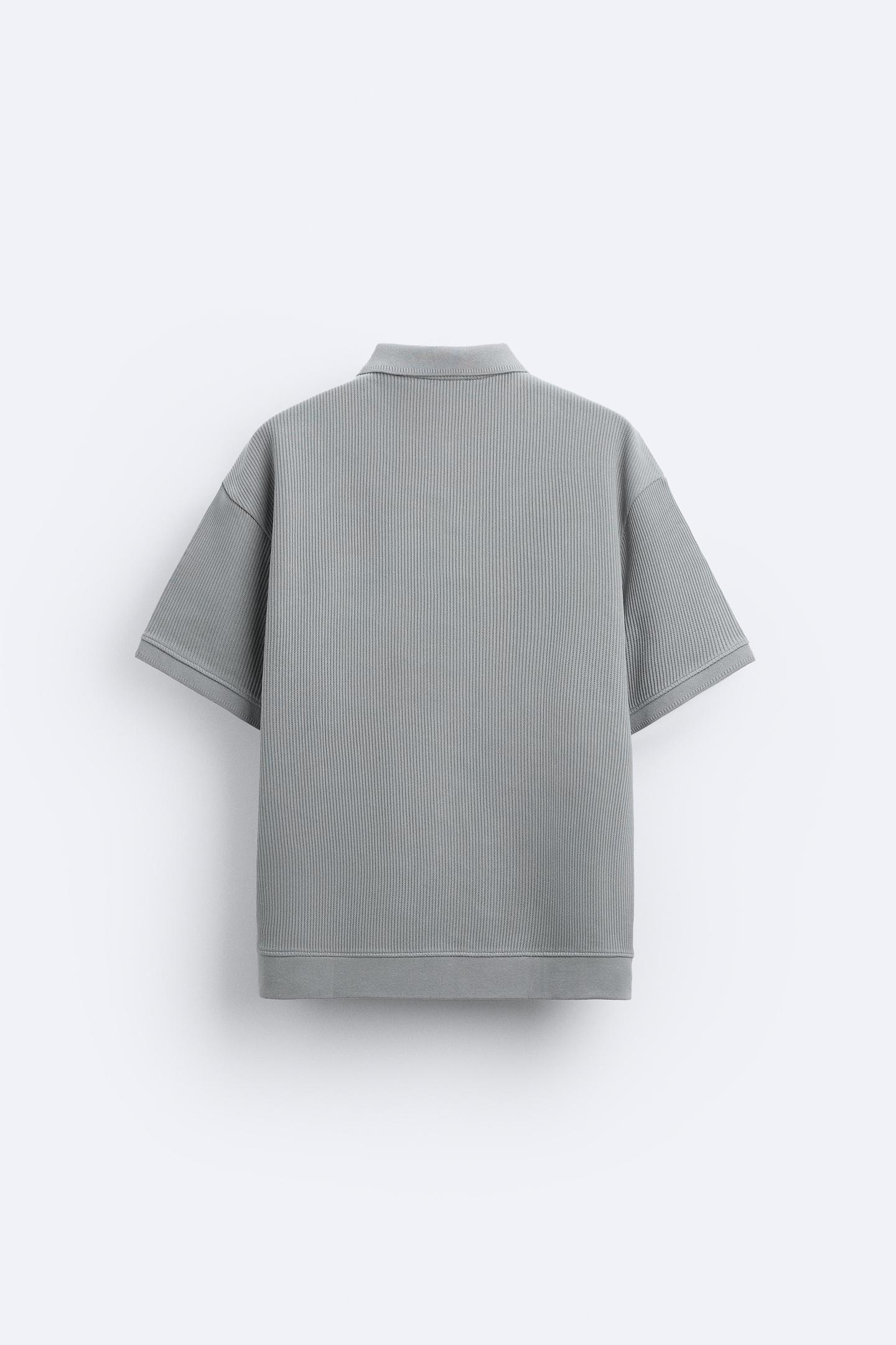 Herren Kurzarm-Polo Cremeweiß Baumwolle