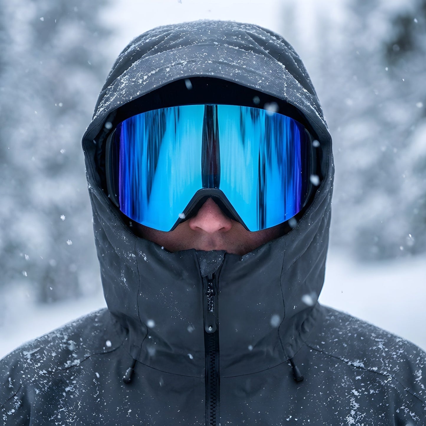 Unisex Skibrille Panorama-Design Alpin