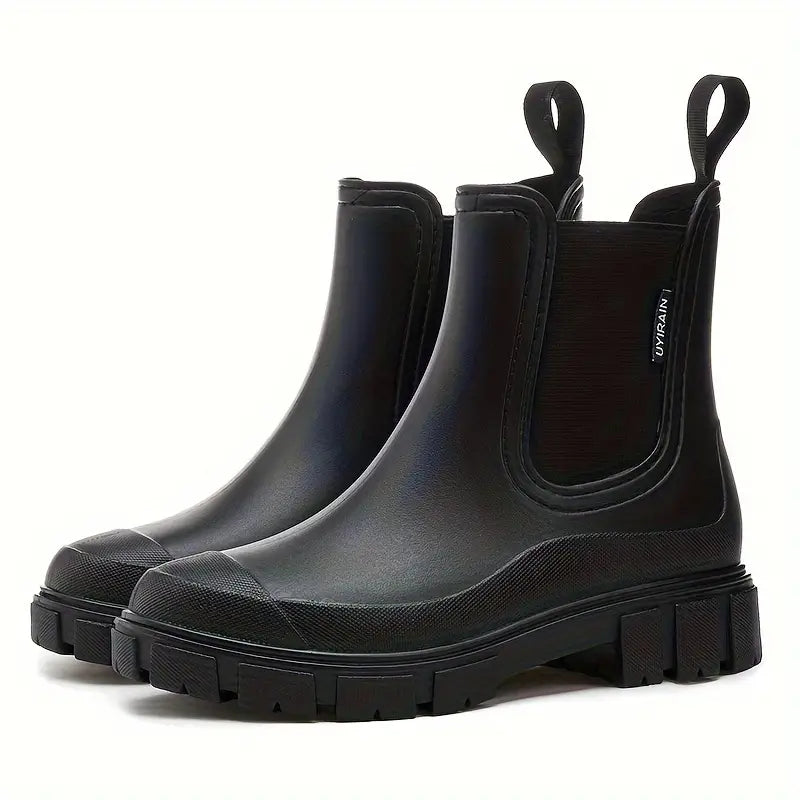 Damen Wasserdichte Chelsea Stiefel