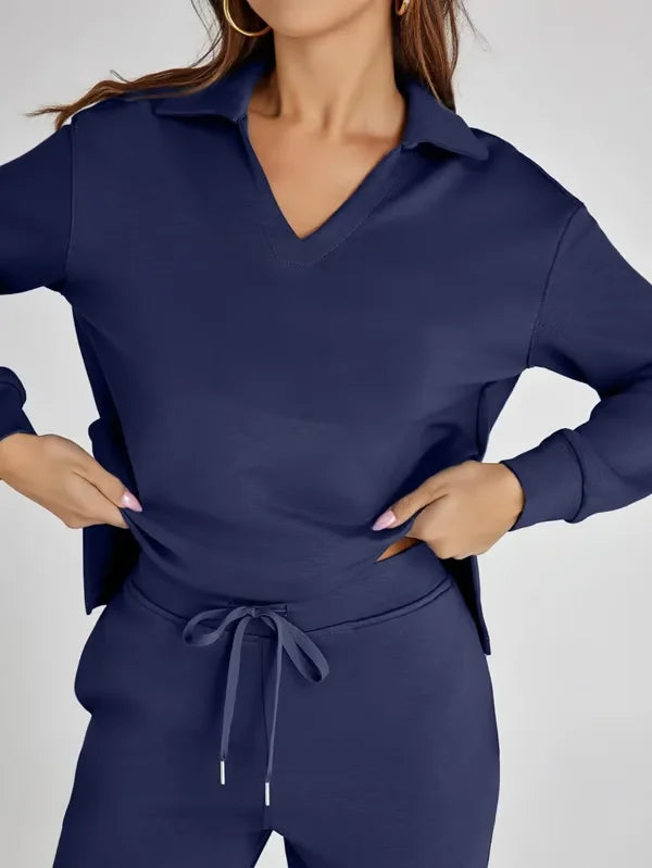 Damen Hoodie-Set Weich Warm Bequem