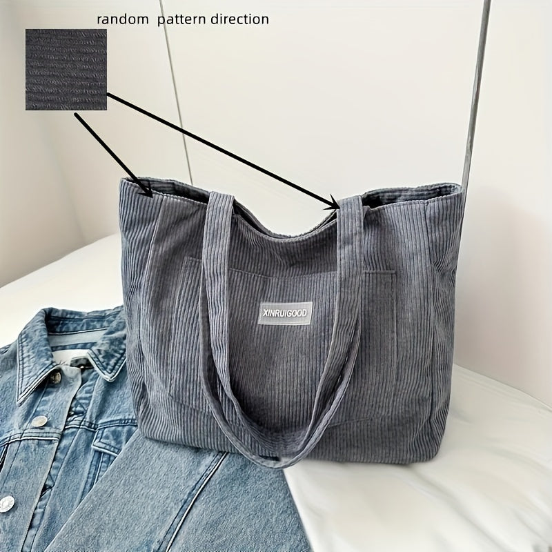 Norvielle Damen Cordtasche Elegantes Design