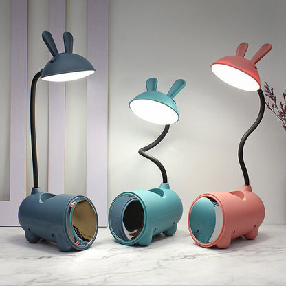 Kreative LED Touch-Lampe Mit Stifthalter USB-Ladefunktion