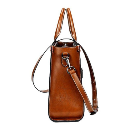 Damen Handtasche Leder Praktisch