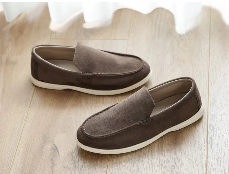 Herren Halbschuhe Niedrig Offener Einstieg