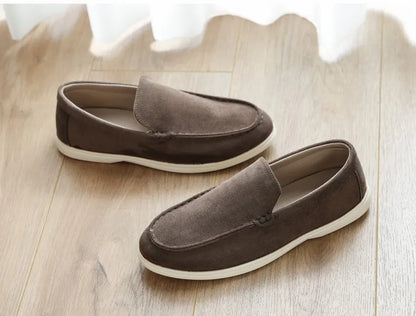 Herren Halbschuhe Niedrig Offener Einstieg