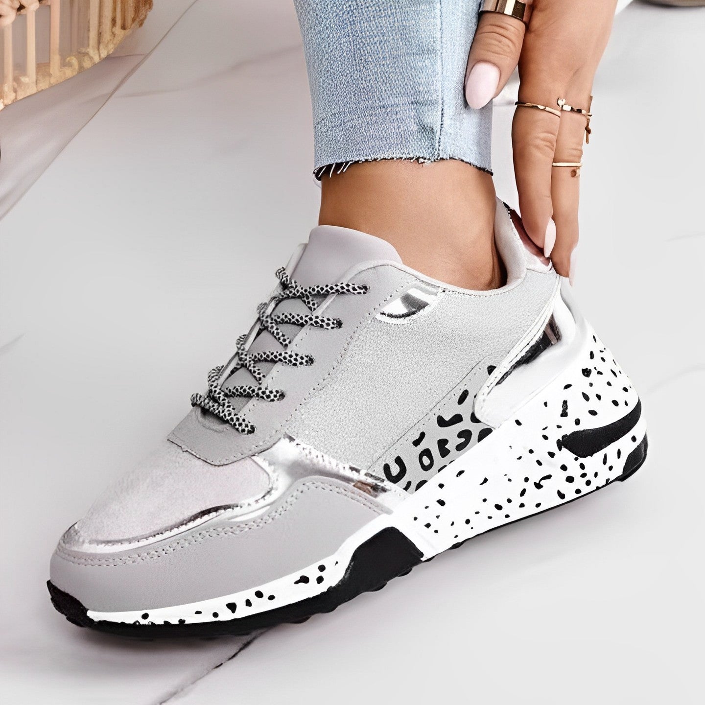 Delora Damen Orthopädische Schuhe Bequem Leicht