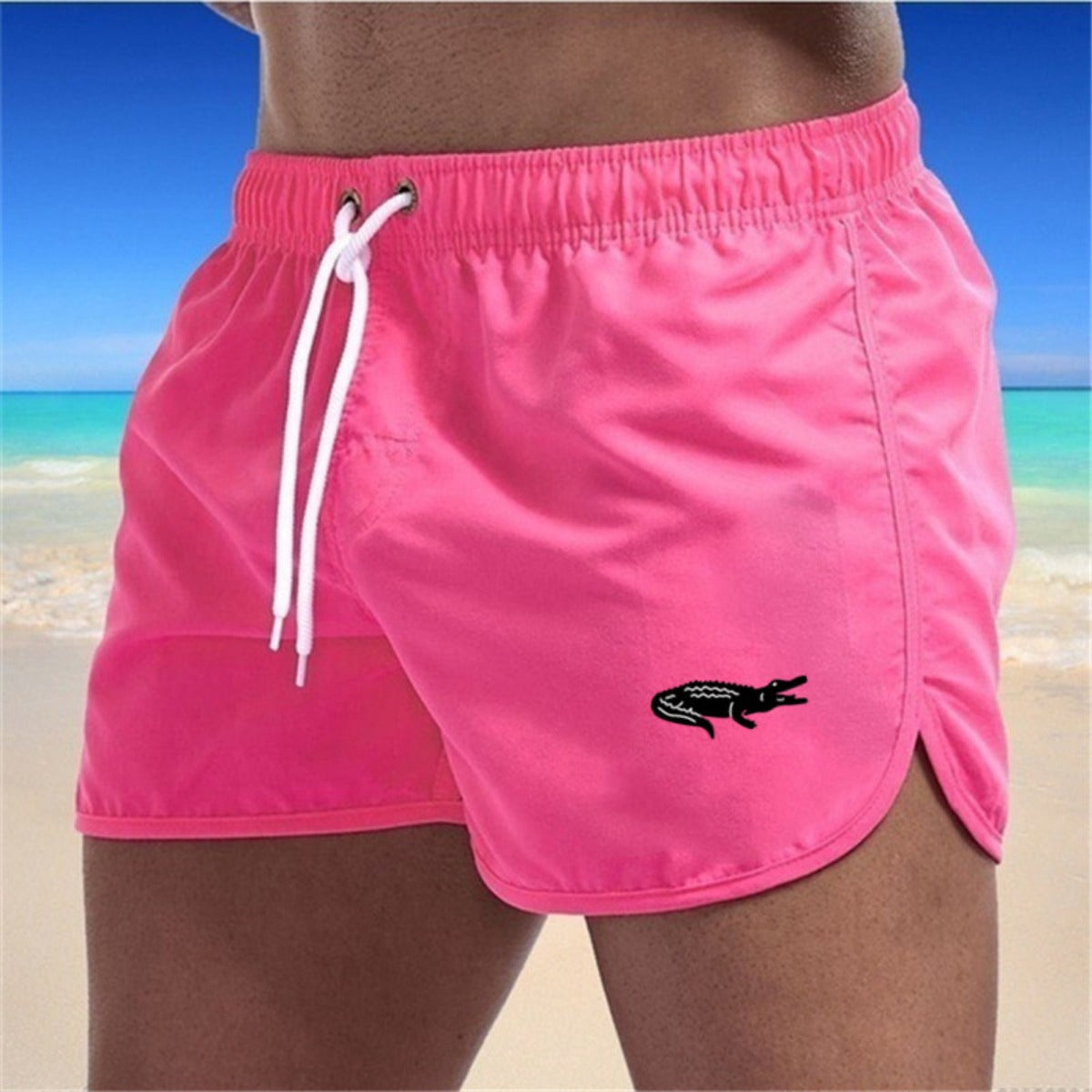 Damen Strandshorts Mehrfarbig Sportshorts