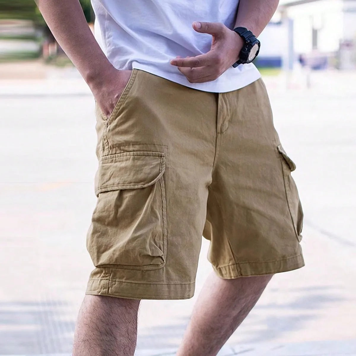 Herren Cargohose Regular Fit - Norvielle