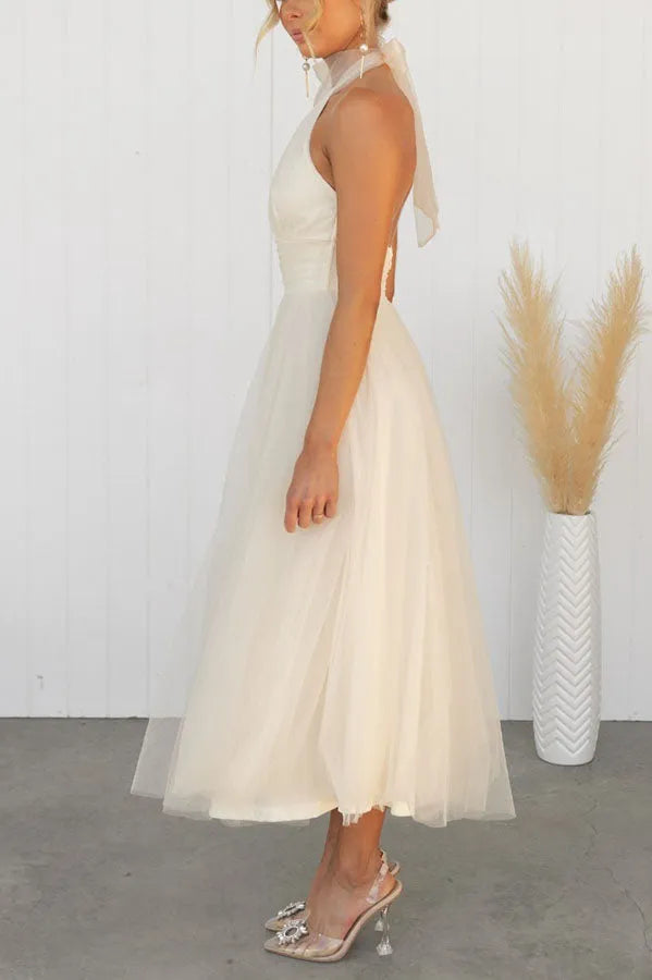 Norvielle Damen Ärmelloses Abendkleid