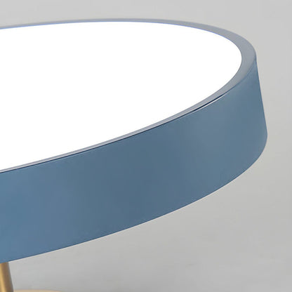 Moderne LED-Deckenleuchte Gold Finish