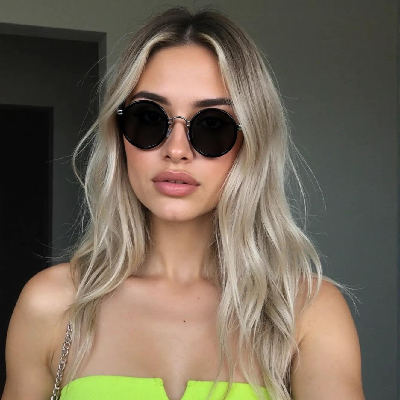 Kiro Herren Sonnenbrille Metallrahmen UV400