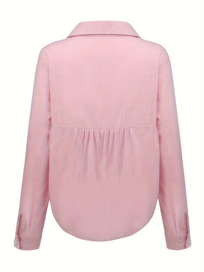 Norvielle Damen Bluse Langärmlig Elegent