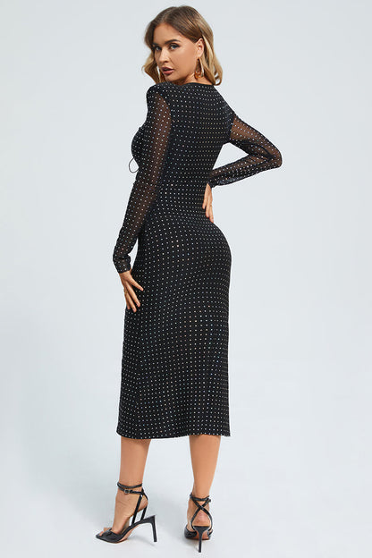 Damen Maxi-Kleid Stellar Nacht