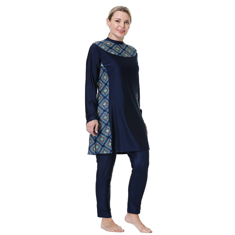 Norvielle Damen Burkini Badeanzug Große Größen