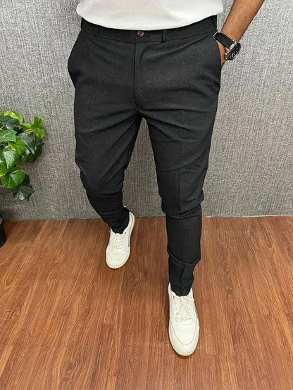 Herren Halbformelle Hose