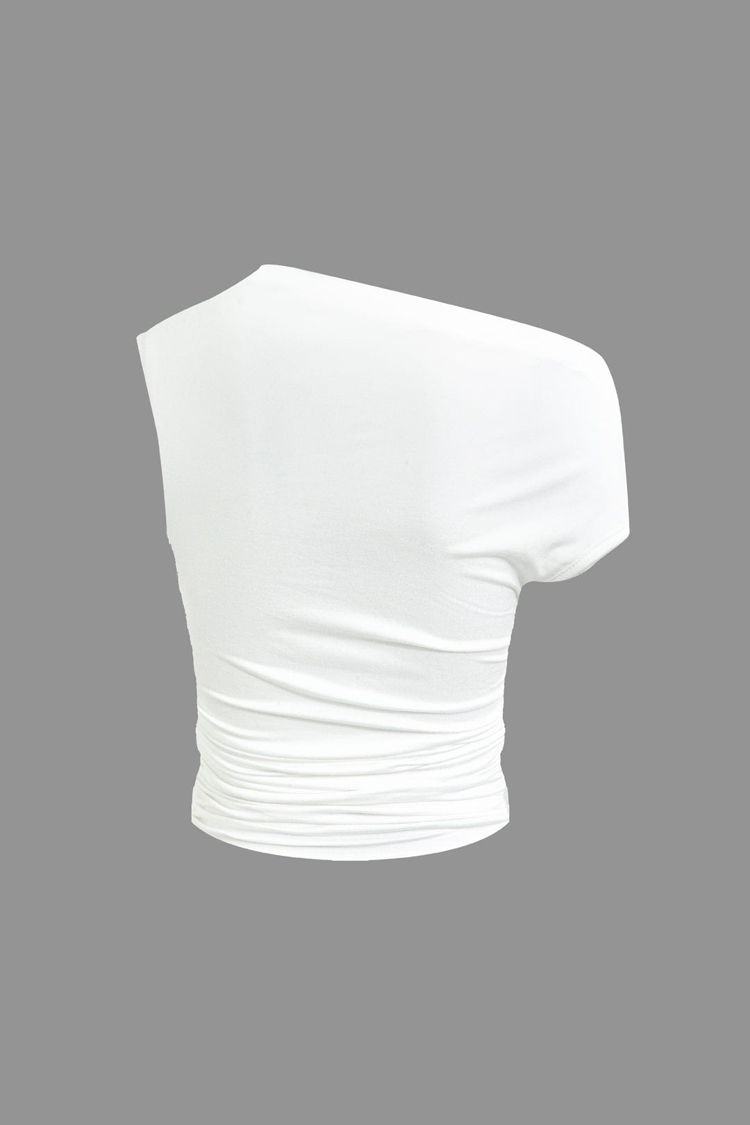 Damen One-Shoulder- und Minirock Set