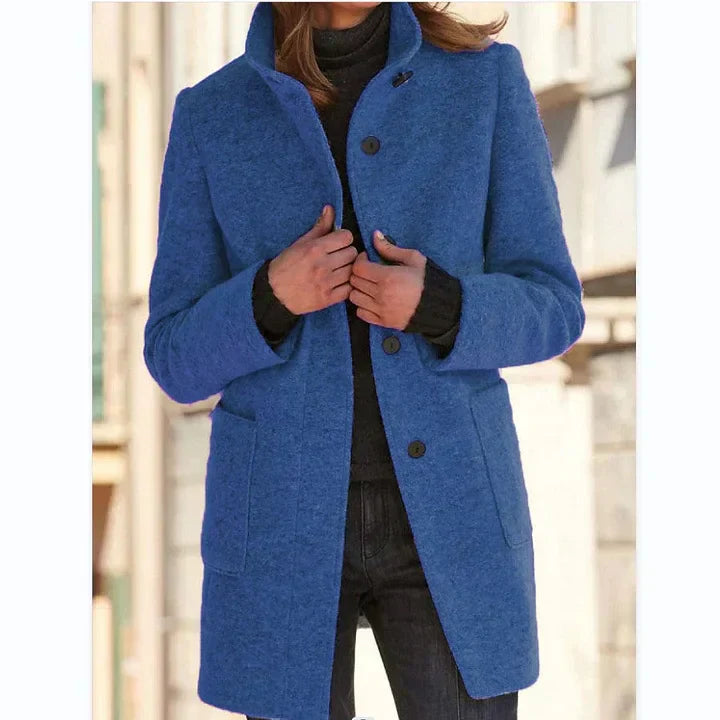 Zenny Damen Windbreaker-Jacke Elegant