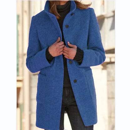 Zenny Damen Windbreaker-Jacke Elegant