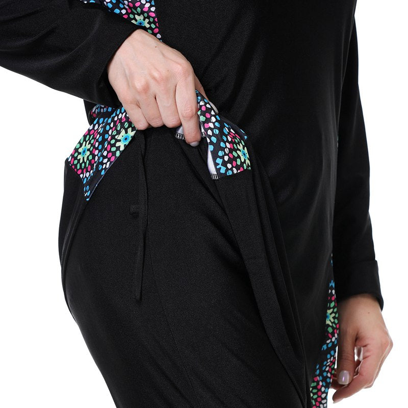 Norvielle Damen Burkini Badeanzug Große Größen
