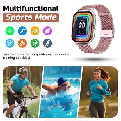 Damen Smartwatch Gesundheitsüberwachung Schlank