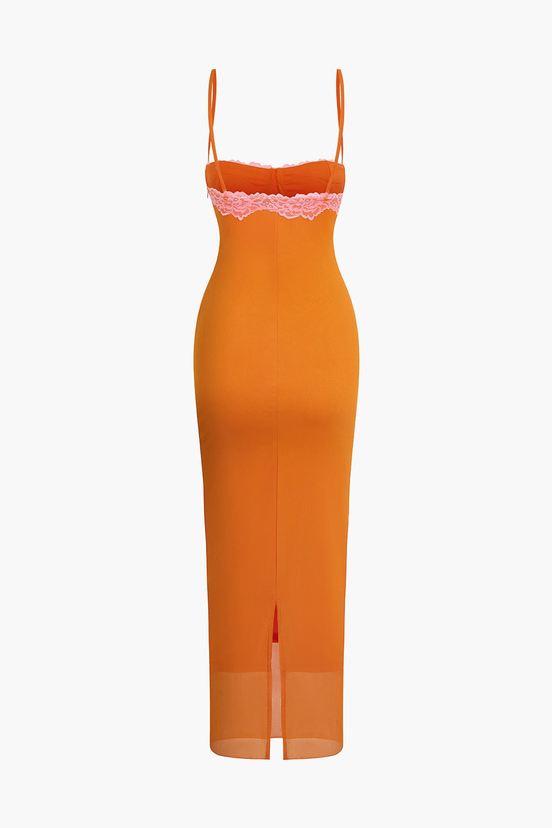 Damen Robe Midi mit Camisole