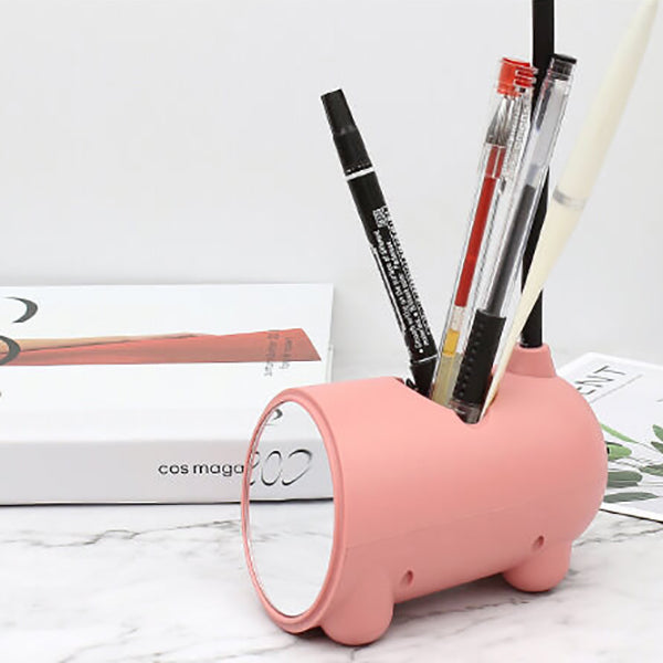 Kreative LED Touch-Lampe Mit Stifthalter USB-Ladefunktion