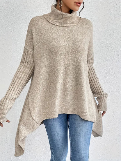 Brigitte Damen Rollkragenpullover Lang