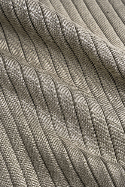 Damen Elegantes Strickset 3-teilig Gerippt