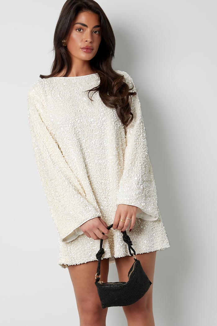 Damen Hochzeitsgast Kleid Langarm Mini mit Schleife