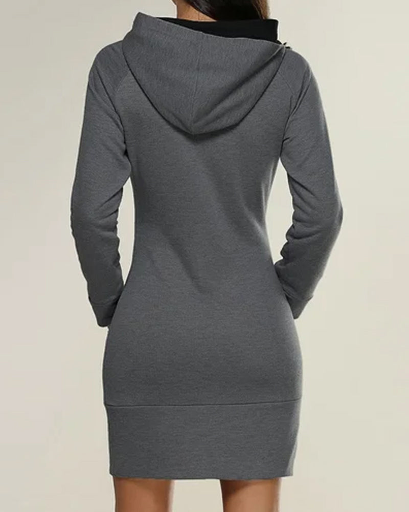 Norvielle Damen Hoodie Lang