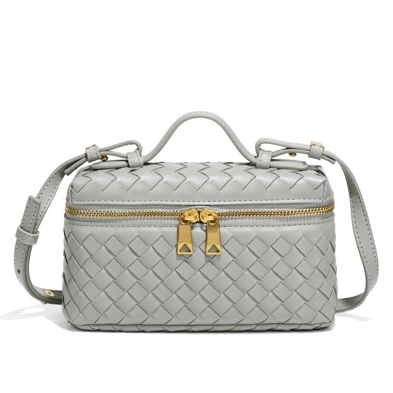 Damen Mini Handtasche Leder Umhängegurt