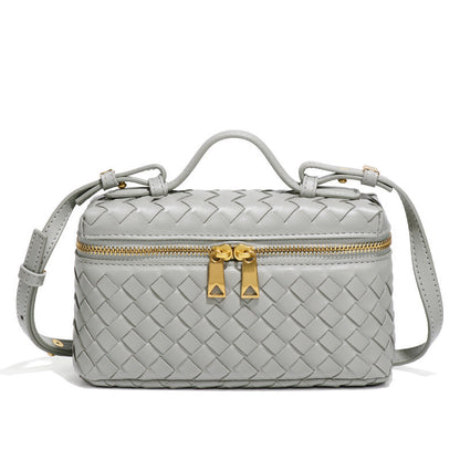 Damen Mini Handtasche Leder Umhängegurt