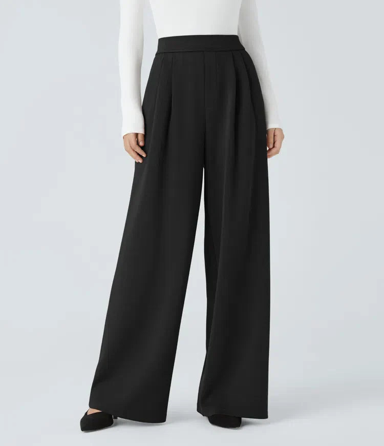 Damen High-Waist-Hose Klassisch