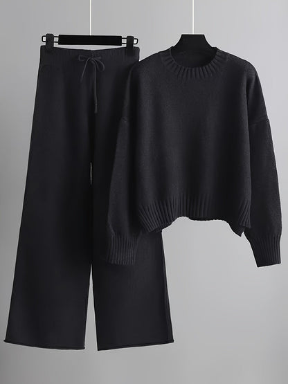 Damen Winterlounge-Set Kuschelig Zweiteiler