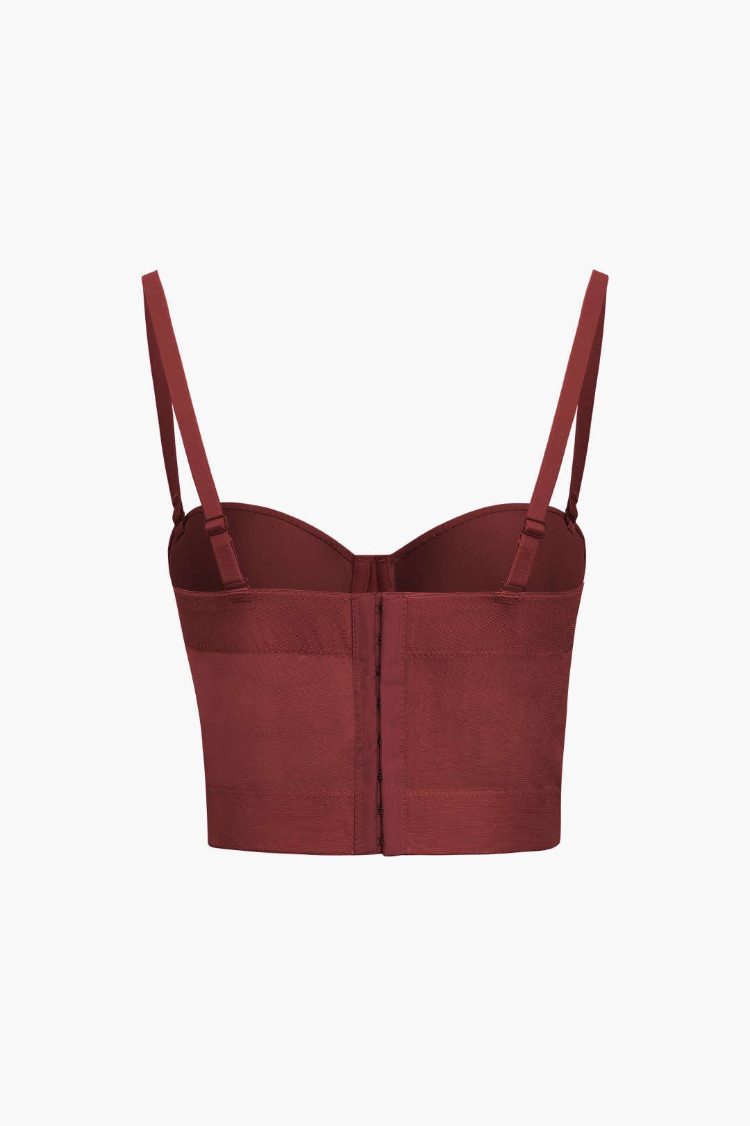 Damen Bustier- Figurbetonter Bügel-BH transparentes Mesh