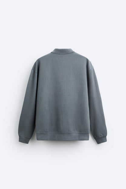 Beige Pullover Damen Polokragen Lässig Eleganz