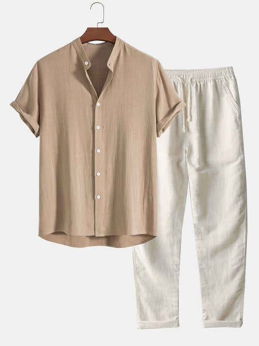 Herren Sommer Set Hemd und Hose - Norvielle